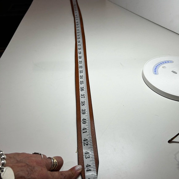 Puma Men’s Black Genuine Leather Adjustable Golf Belt. One Size - Picture 8 of 14